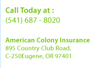 Call today: 541-687-8020